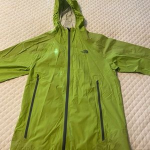 The North Face rain jacket